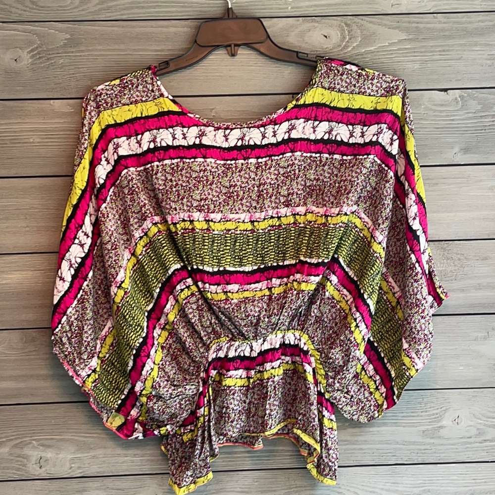 Colorful “Butterfly” Blouse